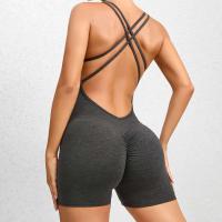 Ropa de mujer, tops, ropa deportiva, conjunto de ropa deportiva, bolsa de yoga, mono, sujetador para exteriores, mono ancho de una pieza para gimnasio 2024 - details 38