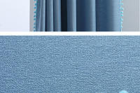 Cortinas de Salón con Efecto Lino,Cortina translúcida, Decoración del Hogar Moderna para Dormitorio,Comedor y Estudio - details 16