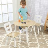 Escritorio y Silla Ajustables de Madera para niños con Bolsillo de Almacenamiento, Mesa y Silla Infantil, Muebles para Salas de Juegos y Dormitorio de Niños (20307) - details 8