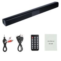 Barra de sonido Bluetooth para TV, altavoz inalámbrico con 4 bocinas, portátil, envolvente, para el hogar, para escuchar música, BS-28B - details 4