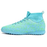 Tacos de fútbol de cuero genuino, plantilla de TPU de malla superior personalizable, EVA, venta al por mayor, tamaños de EE. UU., estilo favorito de los jugadores, nuevo diseño, 2024 - details 4