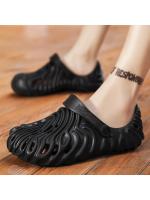 Sandalias de gran tamaño 2025 para hombre, nuevas sandalias de verano con agujeros de coco para hombre, sandalias para pareja, zapatillas de playa. - details 1