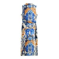 Vestido midi estampado para mujeres europeas y americanas - details 2