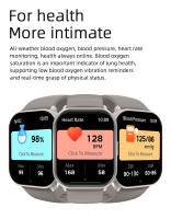 2025 Nuevo VS02 Smartwatch Bluetooth Llamada Detección de frecuencia cardíaca Modo deportivo Mensaje Empuje en pantalla Ajuste de duración Compatible con Android IOS Smartwatch - details 6
