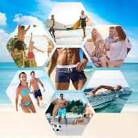 Traje de baño para hombre para deportes acuáticos y playa |   Tejido de secado rápido anti-cloro |   Voleibol Ideal y Vacaciones - details 12