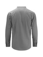 Camisas Polo de Algodón Lino para Hombres Cuello Henley Ligero Colores Sólidos - details 10