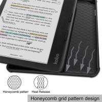 Funda para Kobo Libra color 2024, funda trasera de silicona suave de cuero PU de 7 pulgadas, libro electrónico inteligente - details 3