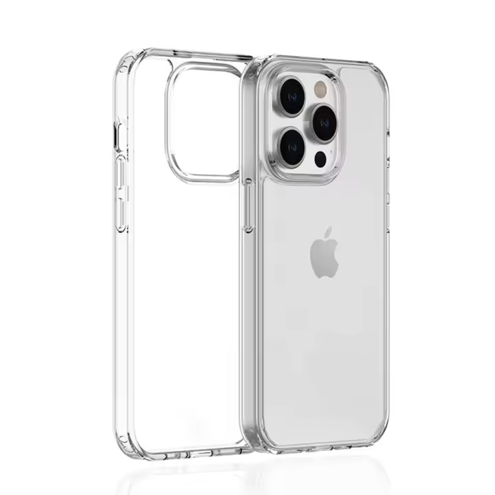 Funda de teléfono transparente ultrafina de TPU para iPhone 11 12 13 14 15 16 Pro X XR XS Max 7 8 Plus, funda transparente suave de silicona a prueba de golpes - 1
