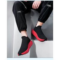 Zapatillas de deporte de punto para hombre y mujer, calzado deportivo ligero y cómodo, sin cordones, con plataforma, a la moda, gran oferta - details 14
