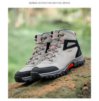 Zapatos de senderismo de cuero de alta calidad para hombre, botas de acampada resistentes al desgaste para exteriores, zapatos de Trekking, zapatillas de caza y escalada - details 17