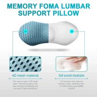 Cojín de Espalda Baja de Espuma de Memoria Almohada de Apoyo Lumbar para Cama, Asiento de Coche - details 6