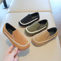 Zapatos informales para niños pequeños, mocasines antideslizantes de tela aterciopelada, suaves, a la moda, para primavera y otoño - details 1