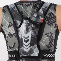 Mochila ligera reflectante para correr, bolsillo con cremallera, correa ajustable, chaleco deportivo para correr, bolsa para tarjetas de entrenamiento - details 2