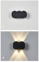 Luz de Pared Impermeable de Estilo Nórdico Minimalista Diseño Creativo de Lámpara de Pared para Jardín y Puerta Iluminación y Decoración - details 3
