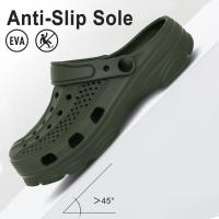 Zapatillas de Jardín Transpirables para Hombres Comwarm Calzado de Playa Antideslizante Cómodo para Interiores y Exteriores - details 11