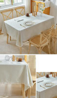 Mantel de Encaje Blanco Clásico Cubierta de Mesa Rectangular a Prueba de Polvo para Sala de Estar, Cocina, Picnic Decoración del Hogar - details 3