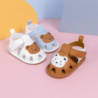 Sandalias antideslizantes para recién nacido, zapatos informales con estampado de animales, suaves, a la moda, para el primer día, Verano - details 1
