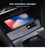 Cargador inalámbrico QI para coche, adaptador de placa de carga rápida para teléfono, modificación Interior para Honda Civic FC - details 0