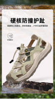 Sandalias de piel de vaca informales de gran tamaño, zapatos de playa de verano para hombres, sandalias deportivas al aire libre, sandalias de montañismo, zapatos creek - details 7