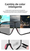 ROCKBROS-gafas fotocromáticas para ciclismo, protección UV400, ultraligeras, deportivas, equipo seguro - details 3