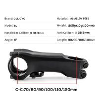 Palanca de Aluminio para Bicicleta de Carretera SL7 Elevador Aero Integrado con Cableado Interno Oculto 70mm-120mm Deportes y Exteriores - details 2