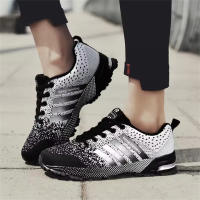 Zapatillas de correr transpirables para hombre y mujer, zapatos deportivos ligeros para exteriores, calzado de entrenamiento atlético cómodo - details 18