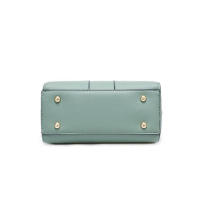 Bolsos de mano de cuero PU de color sólido para mujer, bolso de hombro cruzado de playa de verano para móvil - details 9