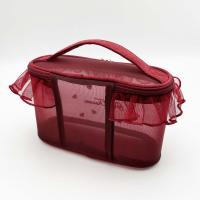 Bolso Simple de malla para cosméticos, bolsa de lavado con cremallera, bolsa de almacenamiento de malla, bolsa de pañuelos, organizador de artículos de tocador de gran capacidad para mujer - details 16