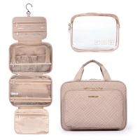 BAGSMART Bolsa de Viaje para Higiene Personal Organizador de Maquillaje con Estuche Transparente - details 7