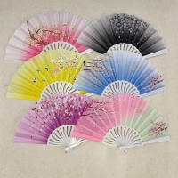 Elegantes abanicos plegables de mano florales vintage de 6 piezas: perfectos para actuaciones de baile, sesiones de fotos y refrigeración en verano: regalo ideal para fiestas de princesas - details 2