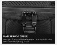 MOTOCENTRIC Luz LED multifunción Bolsa de asiento trasero para motocicleta Bolsa trasera de motocross de gran capacidad Mochila impermeable para motocicleta Ligera - details 21