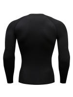 Men's Compression Shirts: Get Fit Fast With Long Sleeve Athletic Workout Tops! - details 4
