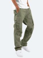 Moda 2025 nueva ropa de trabajo de los hombres pantalones casuales cordón pantalones multi-bolsillos - details 6