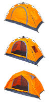 Tienda campaña montaje rapido impermeable Deportes al aire libre viajar Camping - details 12