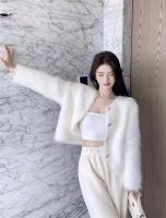 Elegante Cardigan de Punto Coreano Suéter Casual de Moda para Mujeres en Otoño - details 7