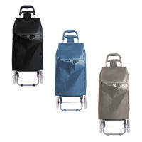 GREATOYAR Carro de Compra con Gran Capacidad, Carro de Compra con 2 Ruedas, Carrito de Compra para Mayores, Soporte Metálico, Alta Capacidad de Almacenamiento, Capacidad 40 litros - details 0