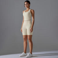 Conjunto de Yoga para Mujer Chándal Deportivo sin Mangas de Cintura Alta para Correr, Pedalear, Gimnasio Zapatillas y Ropa Deportiva - details 11