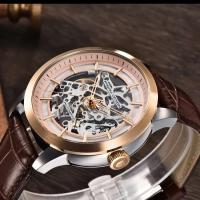Reloj de Lujo de Negocios PAGANI DIZAINE Reloj Mecánico Automático Diseño de Esqueleto de Cuero - details 13
