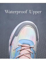 Zapatillas de deporte cálidas de invierno para niños, zapatos antideslizantes de cuero para niñas, zapatos casuales para caminar, zapatos deportivos para correr, zapatos de algodón para niños - details 4