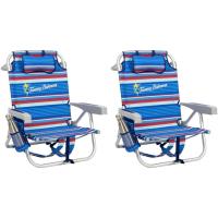 Mochila Silla de Playa 2 Pack Aluminio (Atardecer Tropical) - details 16