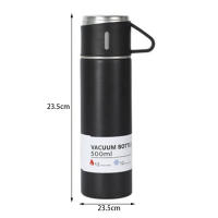 Set de Olla de Vacío de Moda de Acero Inoxidable de 500ml Tus Tazas de Acero para Deportes al Aire Libre Botella de Agua Aislada con Tapa Taza de Café - details 7