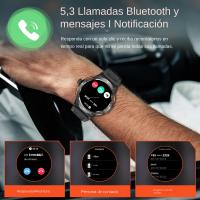 Reloj inteligente militar para hombres, pulsera táctil con luz LED fuerte, para Android e iOS - details 3