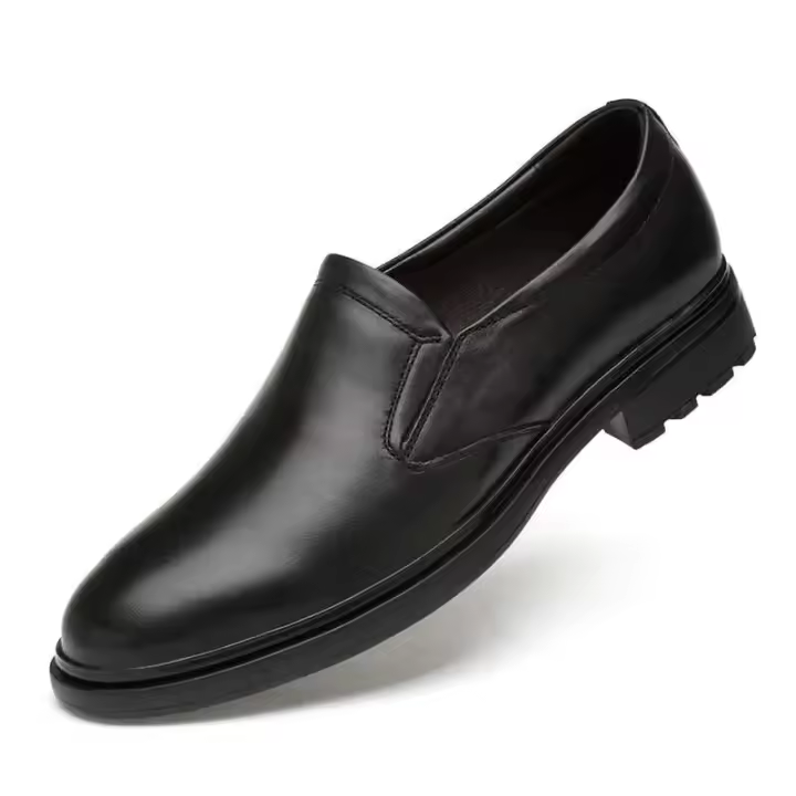 Botas de hombre Bjjgi clásicas de cocodrilo italiano + piel de vaca de capa superior + cinturón + falda + zapatos formales - 1