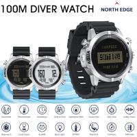 Reloj Deportivo para Hombres 100M Impermeable con Brújula Cronómetro Cuentodown Formato de Horas 12/24 para Buceo al Aire Libre - details 0