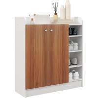 Mueble Zapatero de 2 Puertas Zapatero Estrecho con Estantes Ajustables para 12 Pares de Zapatos - details 19