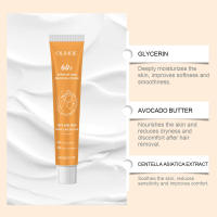 Crema corporal facial, limpieza hidratante de las axilas, crema depilatoria suave y no irritante para la piel - details 4