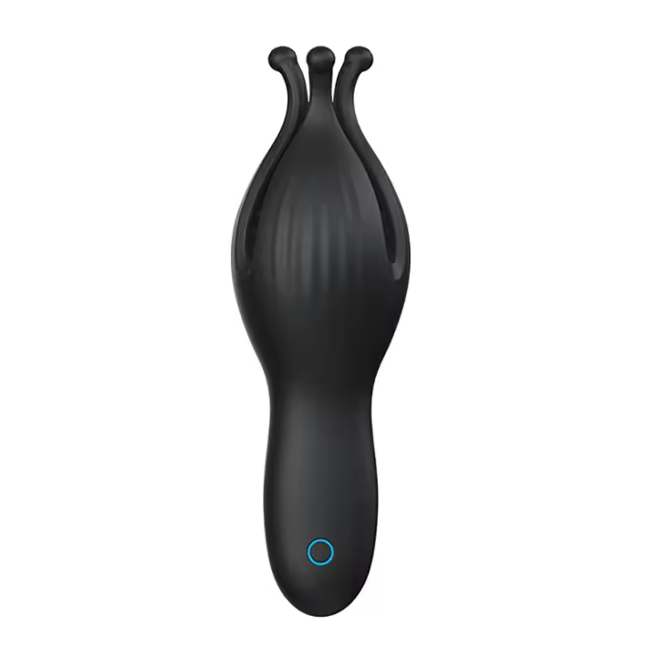 Taza masturbadora para hombres, copa de avión vibratoria de 10 velocidades, entrenador de resistencia del glande, masajeador de pene, estimulador de agrandamiento, retraso duradero, juguete sexual masculino - 1