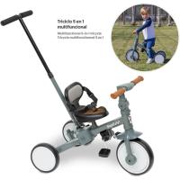 Bebé 5 en 1 Interbaby. |   Bicicleta Niños Desde 1 Año hasta 5 años |   De triciclo a bicicleta con o sin pedales |   Adaptable y transformable |   Verde - details 35