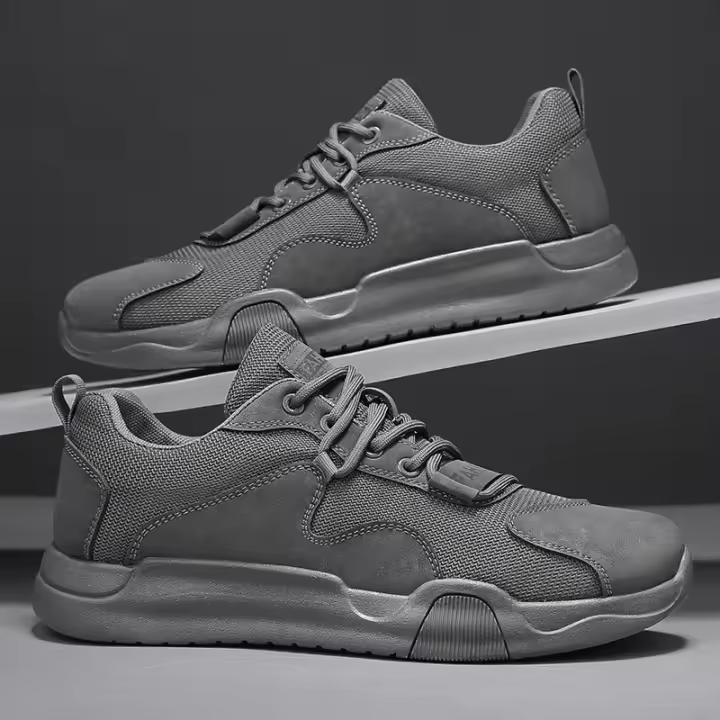 Zapatillas Casuales de Suela Suave para Hombres Zapatos de Moda Transpirables de Malla de Ventana al Por Mayor - 1
