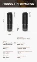 Cafetera portátil Express, compatible con Nexpresso Dolce Pod, cápsula de café en polvo para coche y hogar - details 14